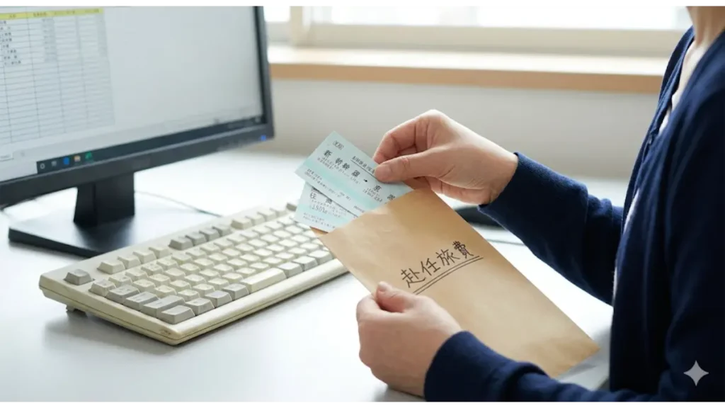 交通費がない 寮付き求人で提供される、赴任用の新幹線チケットの現物